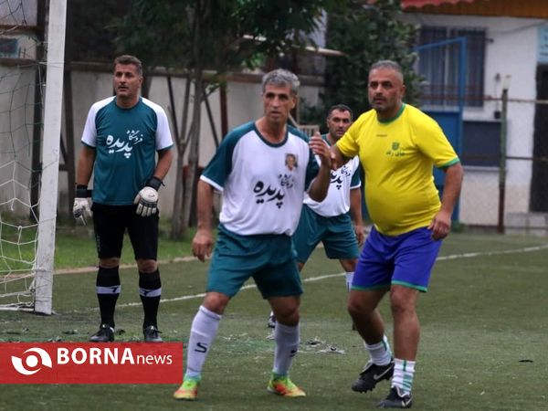 دیدار دوستانه دوتیم پیشکسوتان لاهیجان-  چوکا تالش