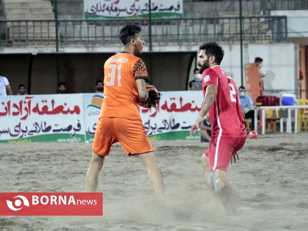 پایان رقابت‌های لیگ برتر فوتبال ساحلی کشور _ منطقه آزاد انزلی