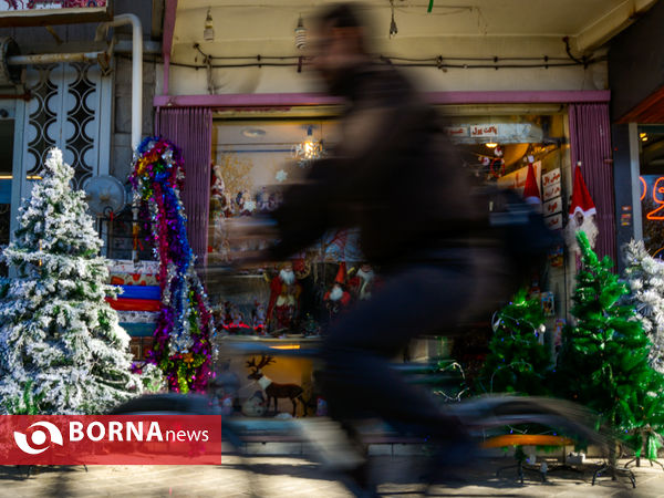 کریسمس در محله جلفا اصفهان