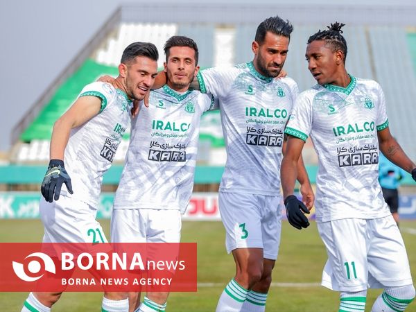 دیدار تیم های فوتبال آلومینیوم - مس