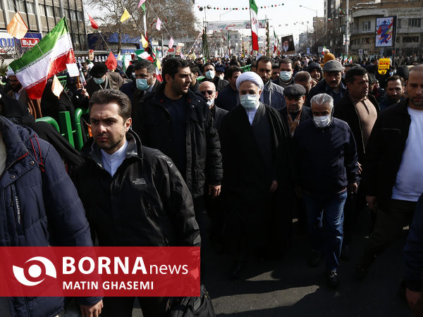 راهپیمایی روز 22 بهمن با حضور رییس جمهور