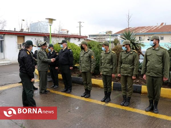 حضور "امیر سرتیپ کیومرث حیدری" در ستاد فرماندهی انتظامی شهرستان لاهیجان