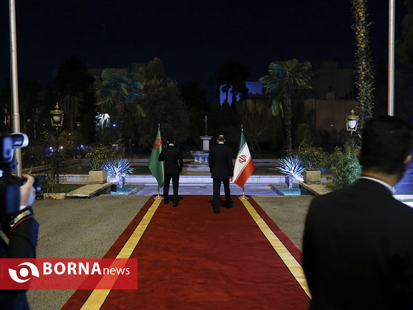 دیدار وزیر امورخارجه ایران با معاون رییس جمهور ترکمنستان