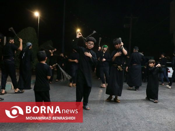 حال و هوای شب ششم محرم در خرمشهر