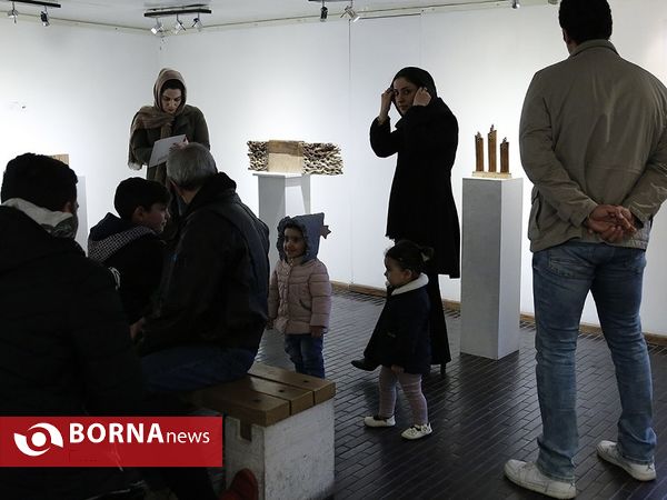 افتتاح نمایشگاه «اندر میانم پیچ پیچ»