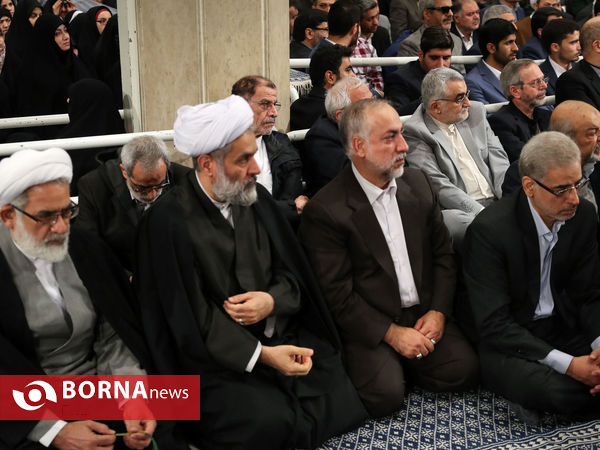 دیدار مسئولان نظام، مهمانان کنفرانس وحدت اسلامی و سفرای کشورهای اسلامی با رهبر انقلاب