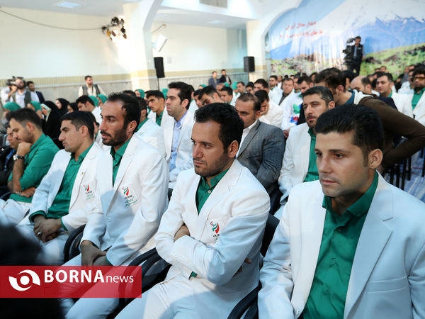 دیدارمدال‌آوران بازی‌های پاراآسیایی با رهبر انقلاب اسلامی
