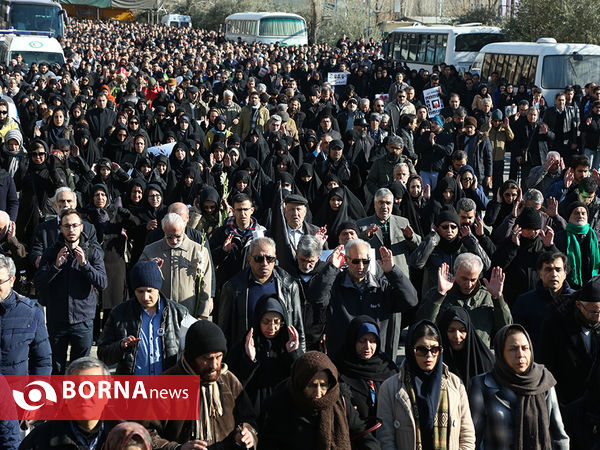 تشییع شهدای آتش نشان حادثه پلاسکو-3