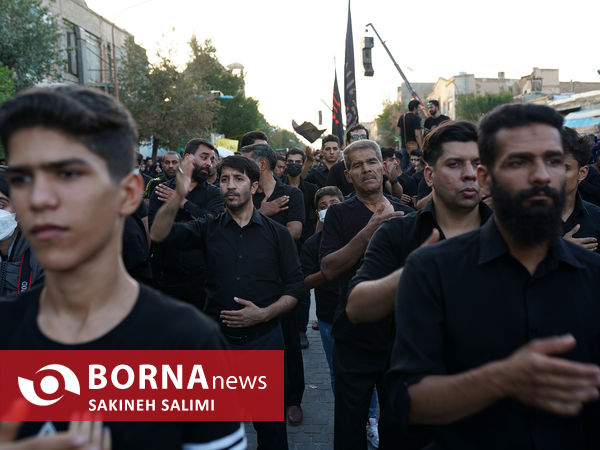 اجتماع دسته های عزاداری در امیر چقماق یزد