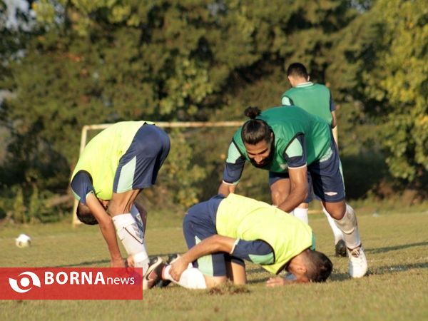 تمرینات تیم فوتبال ملوان بندرانزلی