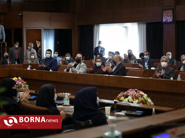 مراسم رونمایی از سردیس های5 تن از قهرمانان ورزش ایران