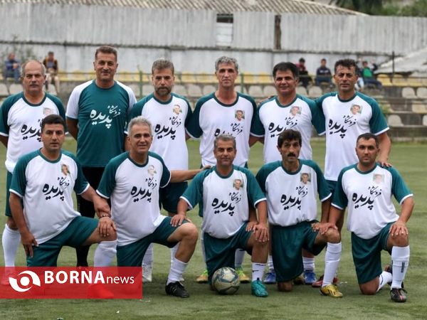 دیدار دوستانه دوتیم پیشکسوتان لاهیجان-  چوکا تالش