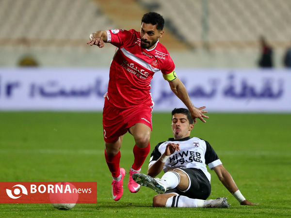 دیدار تیم های فوتبال  پرسپولیس - هوادار