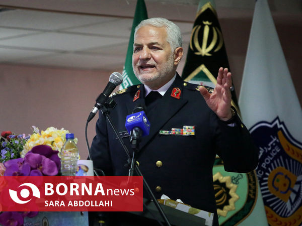 نشست فرماندهی انتظامی ایران با وابستگان نظامی کشورهای خارجی