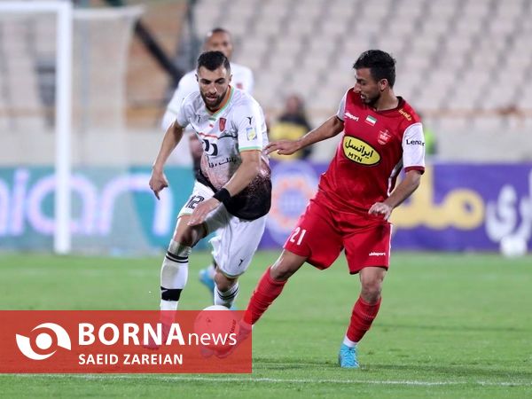 دیدار تیم های فوتبال پرسپولیس_ مس رفسنجان