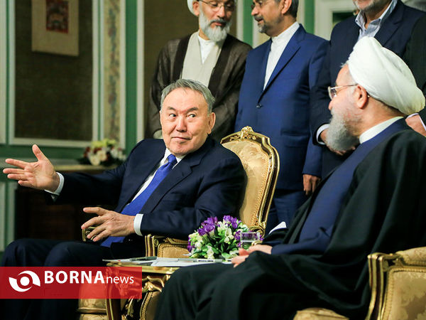 استقبال رسمی از رییس جمهور قزاقستان