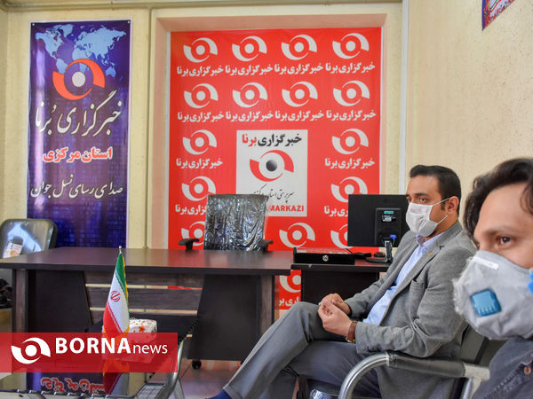 بازدید مدیرکل ورزش و جوانان از دفتر خبرگزاری برنا در استان مرکزی