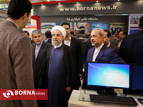 افتتاحیه نمایشگاه مطبوعات