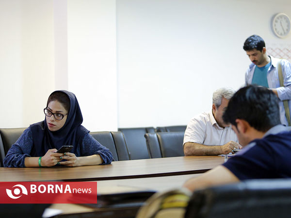 نشست خبری دکتر مصطفی معین