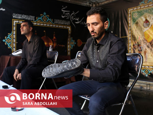 پیاده روی جاماندگان اربعین در تهران