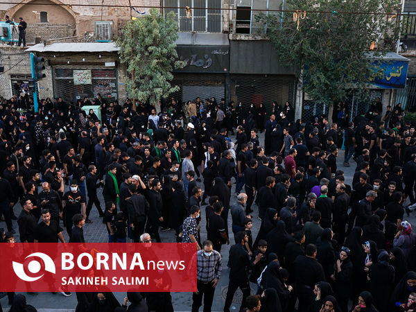 اجتماع دسته های عزاداری در امیر چقماق یزد