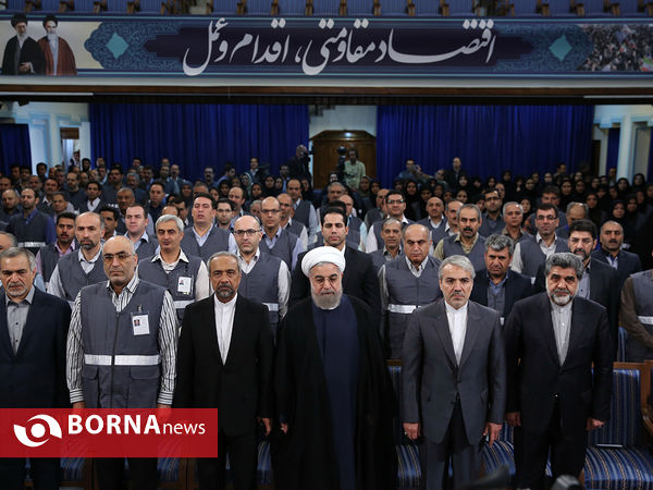   دکتر روحانی در دیدار دست اندرکاران اجرای طرح سرشماری عمومی نفوس و مسکن95