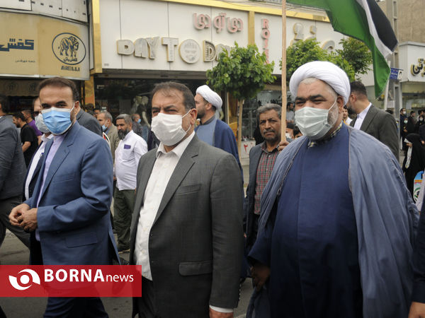 راهپیمایی روز قدس- شهرستان قدس