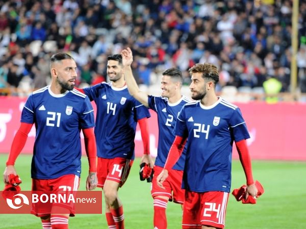در حاشیه دیدار تیم های فوتبال ایران- بولیوی