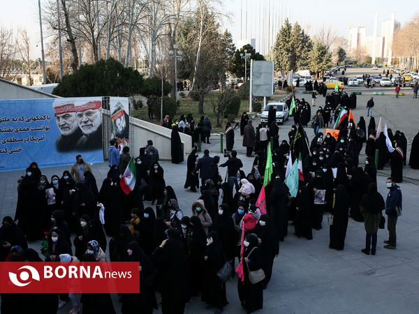 اجتماع دختران حاج قاسم - ورزشگاه ۱۲هزار نفری آزادی