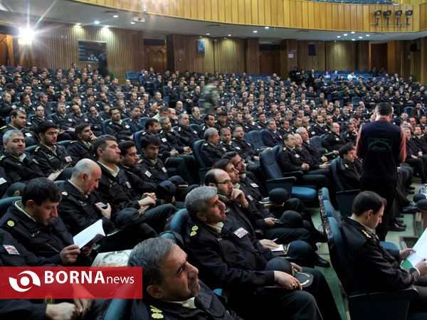 شانزدهمین همایش رووسای کلانتری ها و پاسگاههای استان فارس در شیراز