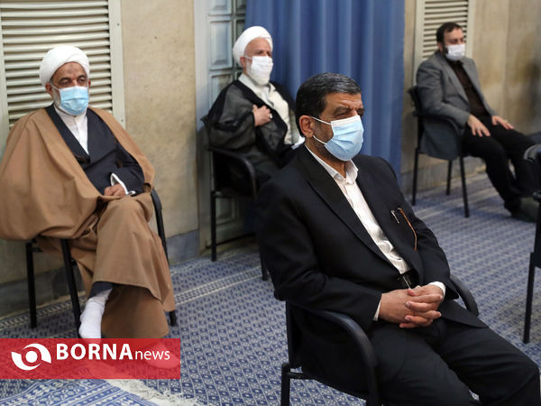 دیدار مسئولان نظام با مقام معظم رهبری