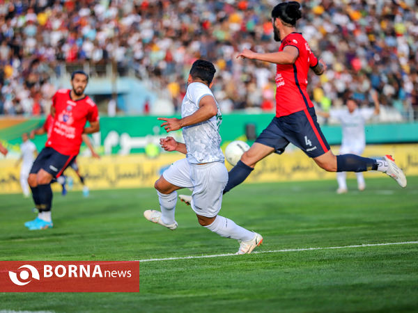 دیدار تیم های فوتبال آلومینیوم - نساجی