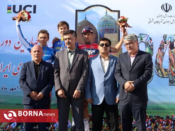 مرحله چهارم از سی و چهارمین دوره تور بین المللی دوچرخه سواری ایران – آذربایجان برگزار شد