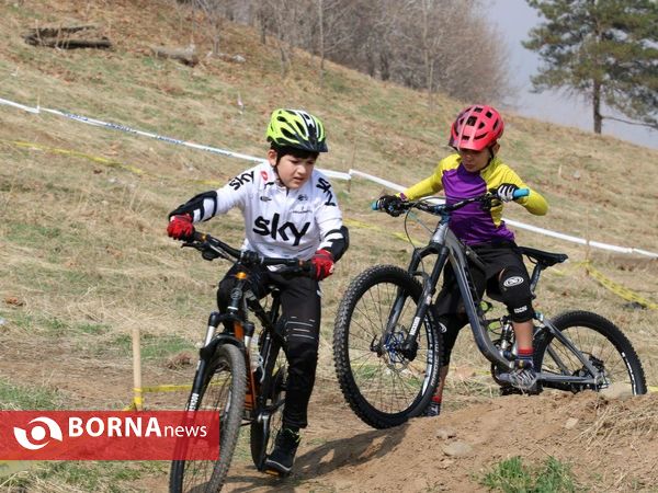 مسابقات دوچرخه سواری اینده سازان- استان تهران