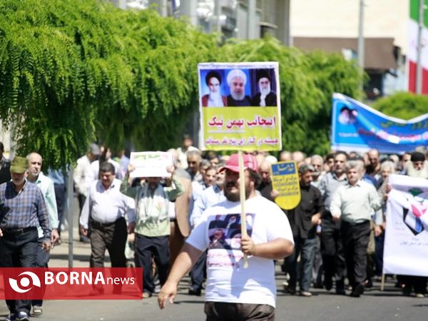 راهپیمایی روز قدس در رشت