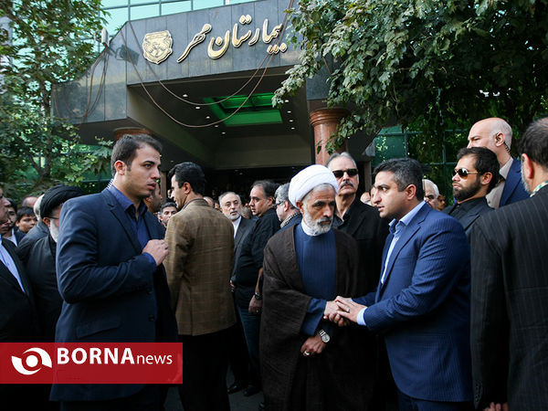 مراسم تشییع پیکر برادر سخنگوی دولت