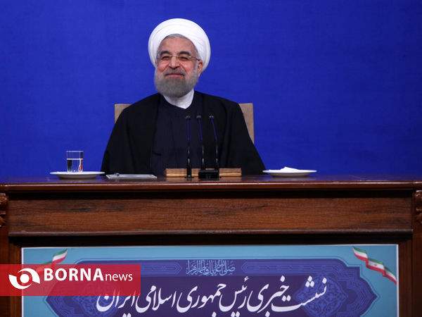 نشست خبری رییس جمهوری