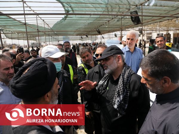 بازدید وزیر کشور از مرز بین المللی شلمچه