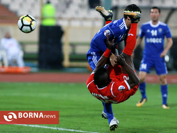 دیدار تیم های فوتبال  پرسپولیس- نسف قارشی ازبکستان