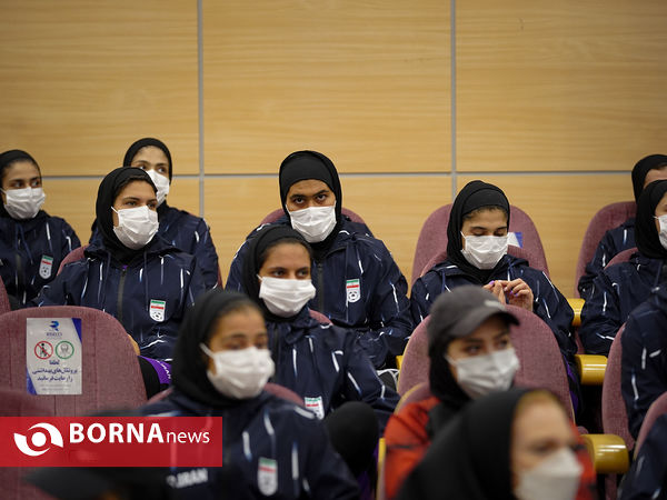 بازدید معاون رئیس جمهوری از اردوی تیم ملی فوتبال