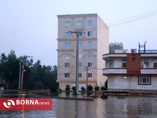 آبادان سه روز بعد از بارندگی