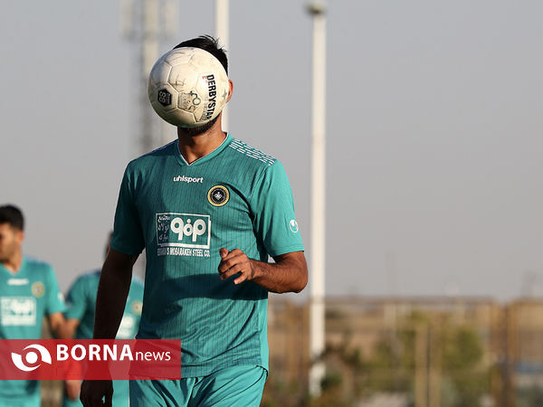 تمرین تیم فوتبال سپاهان