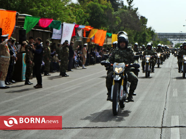 گرامیداشت روز ارتش در شیراز