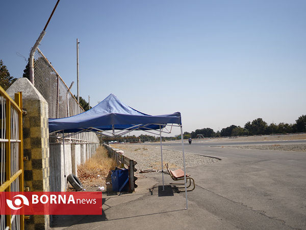 مسابقه درگ موتورسواری بانوان