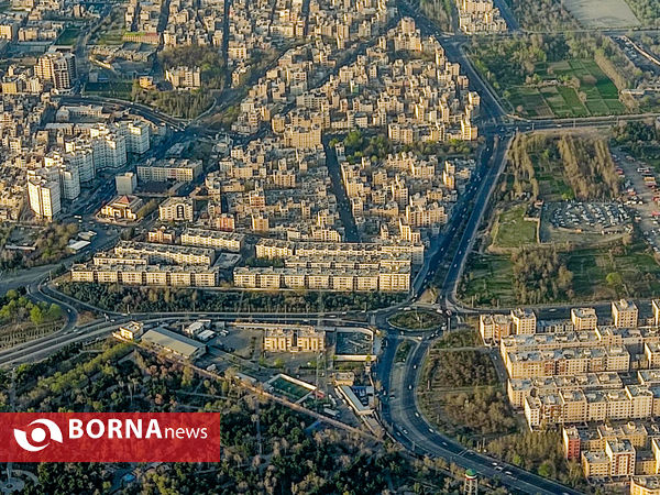 از کیش تا تهران بر فراز ابرها