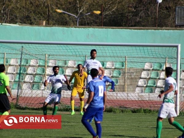 دیداردو تیم فوتبال خیبرخرم آبادوملوان بندرانزلی