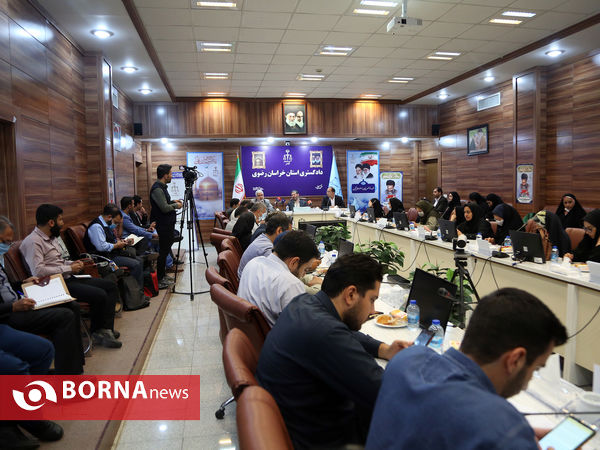 نشست خبری رئیس کل دادگستری خراسان رضوی