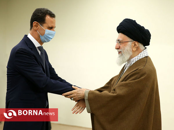 دیدار بشار اسد با رهبر انقلاب