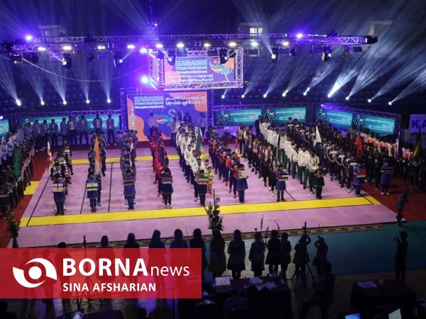 افتتاحیه مسابقات کبدی قهرمانی جوانان جهان