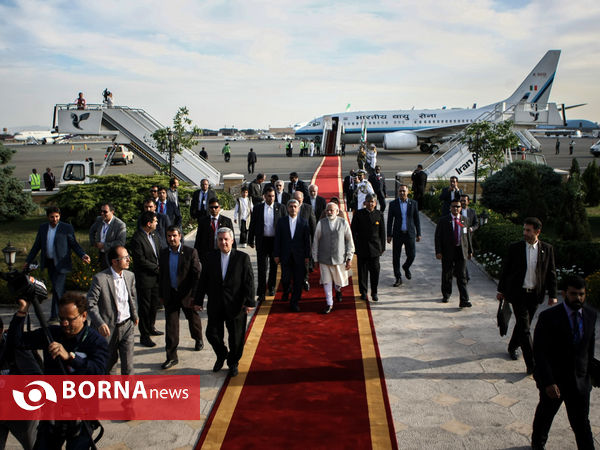 ورود نخست وزیر هند به تهران